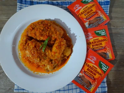 Ayam Betutu ala Terasi Udang Ajinomoto