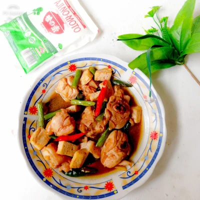 Ayam Buncis Tahu Kecap