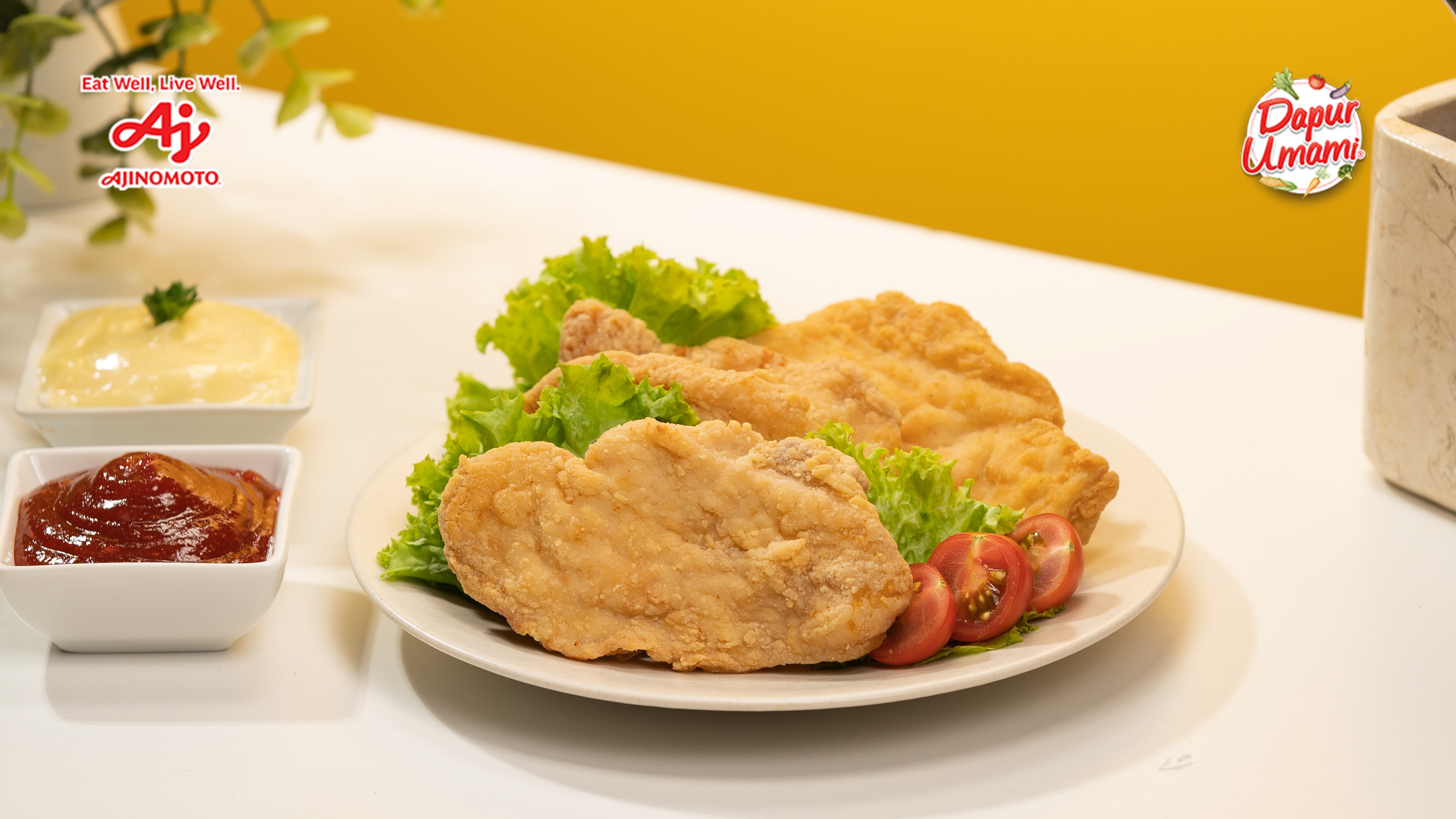 Ayam Fillet Crispy ala Sajiku® Tepung Bumbu Menyerap Minyak Lebih Sedikit