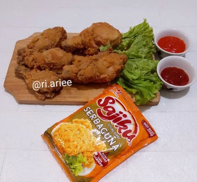 Ayam goreng Crispy ala sajiku