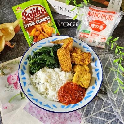 Ayam Goreng Sambal Tempong ala Sajiku