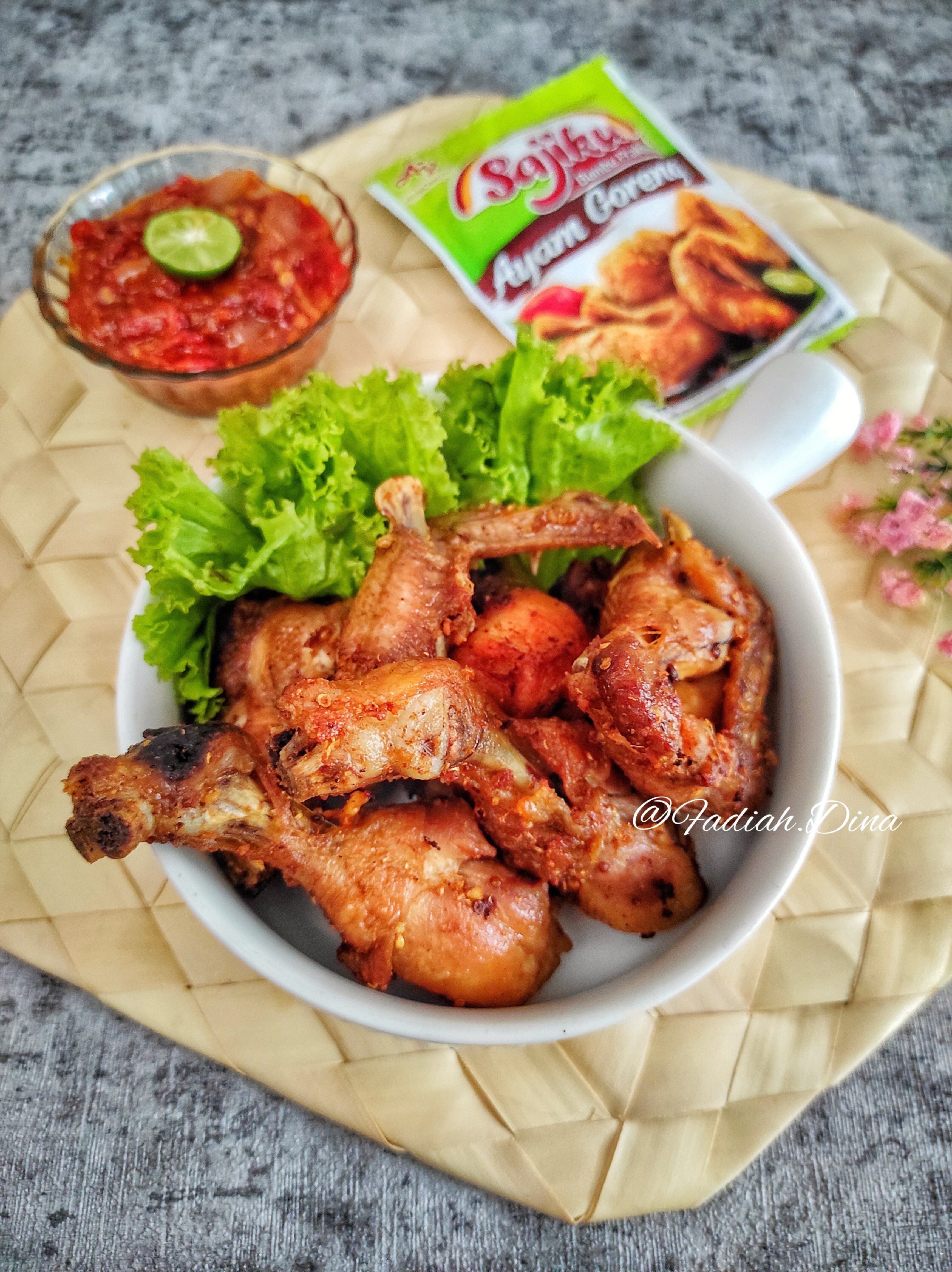 Ayam Goreng Sambal Terasi ala Sajiku