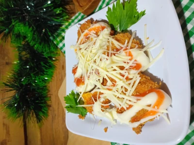 Ayam katsu keju