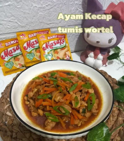 Ayam Kecap Tumis Wortel