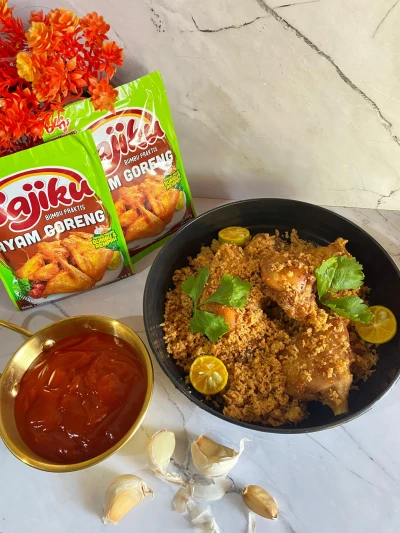 Ayam Kremes ala SAJIKU® Bumbu Praktis Ayam Goreng
