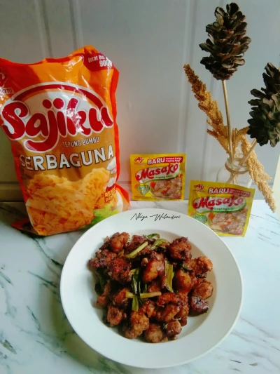 Ayam Popcorn Crispy Manis ala Sajiku®