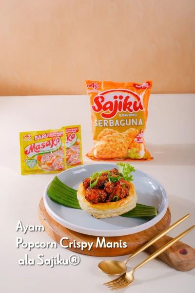 Ayam Popcorn Crispy Manis ala Sajiku®