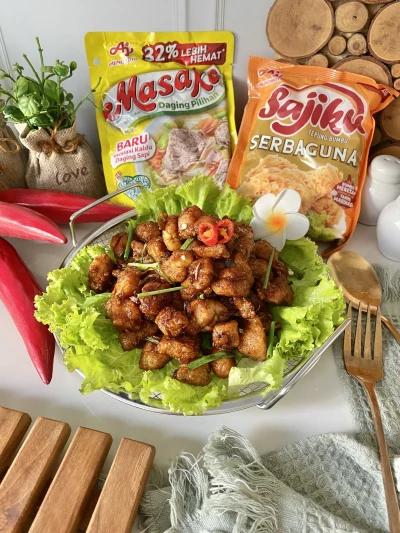 Ayam Popcorn Crispy Manis ala Sajiku®