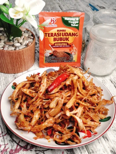 Ayam Suwir Mercon Bumbu Terasi