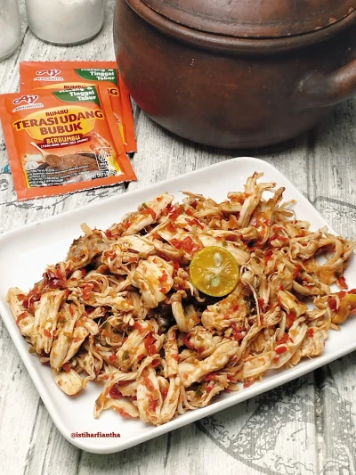 Ayam Suwir Pedas Terasi