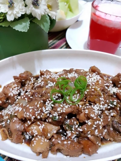 Ayam teriyaki ala saori