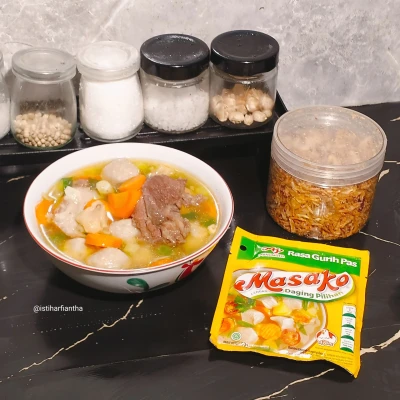Bakso Ayam Tetelan Sayuran