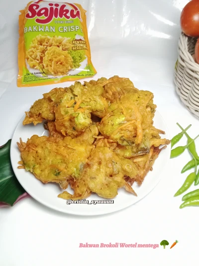 Bakwan Brokoli Wortel Mentega ala Sajiku 🥦🥕