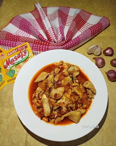Balado AFC (Ayam Fillet Ceplok) Masako
