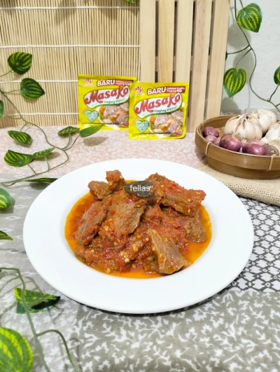 Balado Daging Sapi Ala Masako