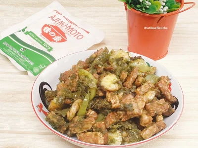 Balado Ijo Jengkol Tempe