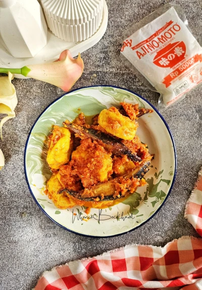 Balado Ikan Pindang Tongkol dan Tahu ala Aji-No-Moto