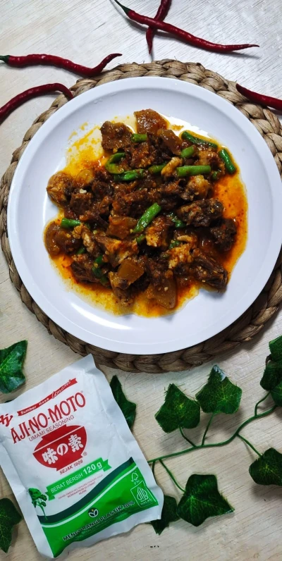 Balado Kikil Sapi Ala Ajinomoto