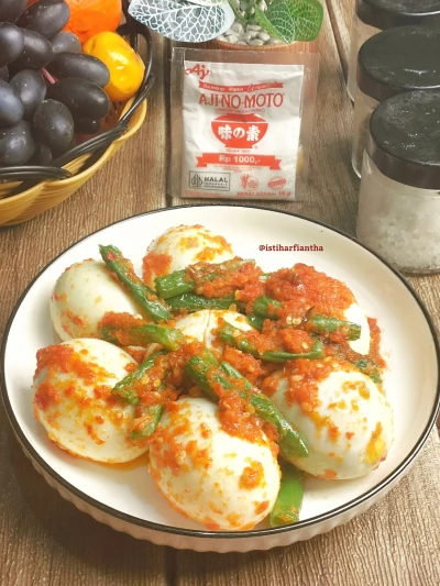 Balado Telur Buncis