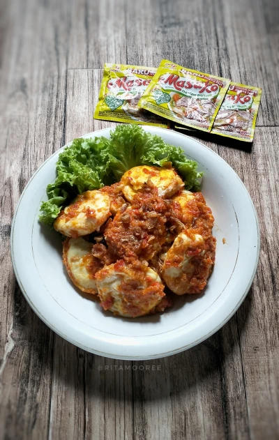 Balado Telur Ceplok