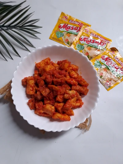 Balado tempe mix tahu