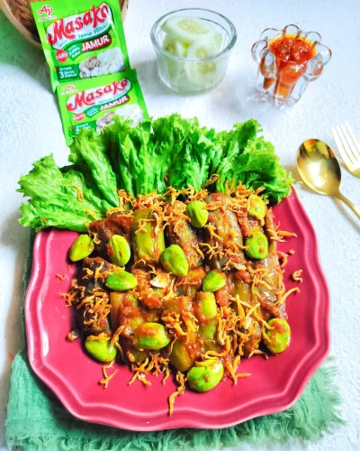 Balado Terong Petai Teri