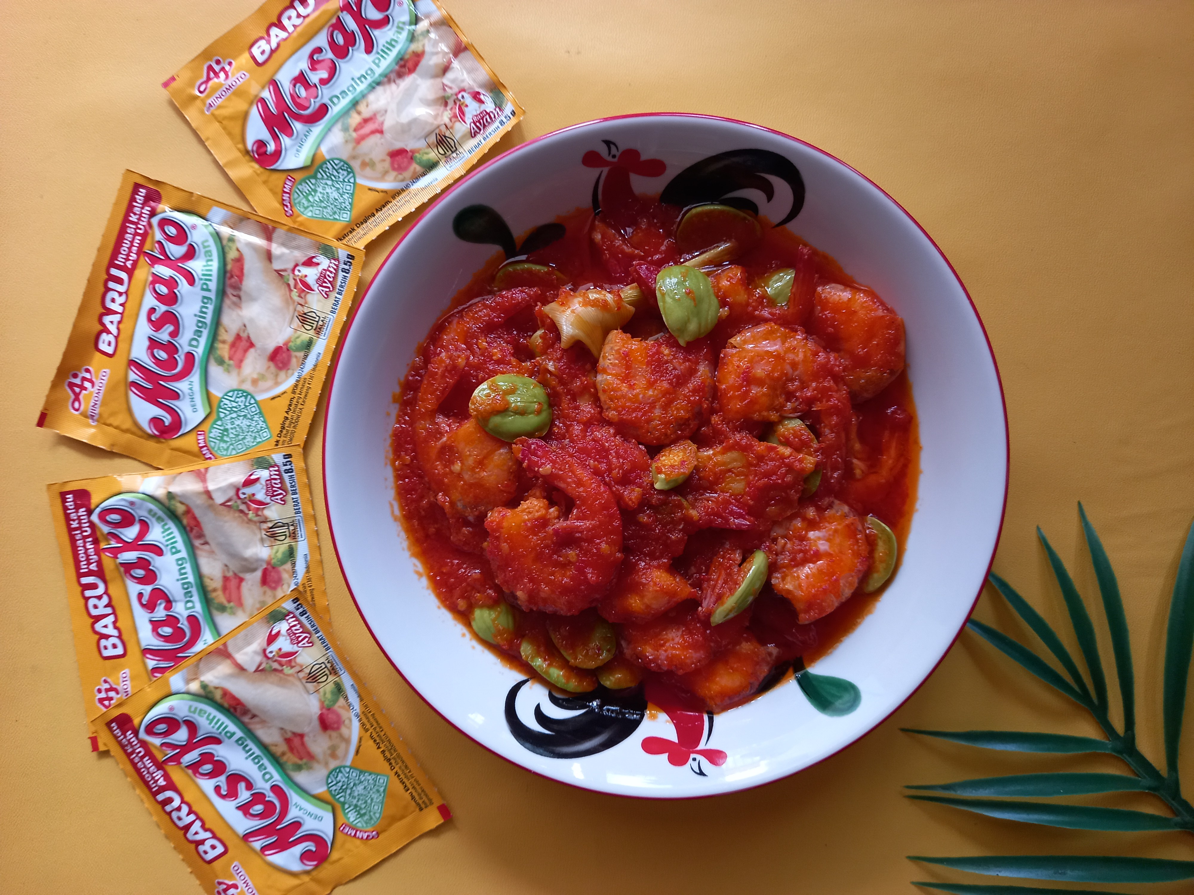 Balado udang petai