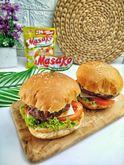 Beef Barbeque Hamburger ala Masako®