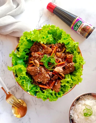 Beef Bulgogi Mushrooms