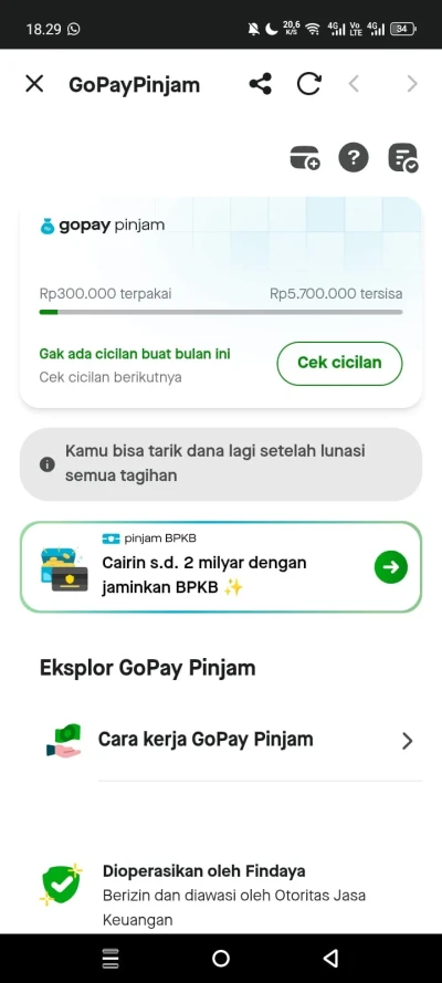 Begini Cara Pembatalan Pinjaman Gopay Pinjam