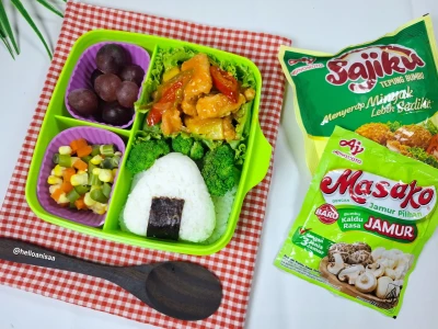 Bento Ayam Crispy Asam Manis