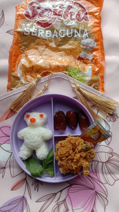Bento Ayam Krispy ala Sajiku