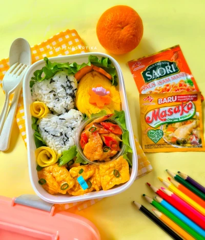Bento Ceria Penuh Gizi