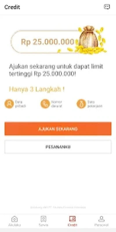 Langkah 1