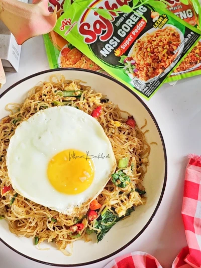 Bihun Goreng Pedas Ala Sajiku