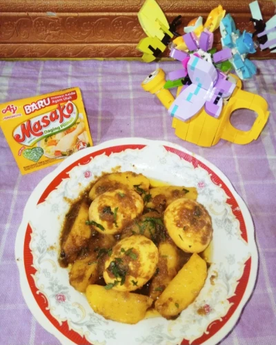 Bistik Kentang Telur