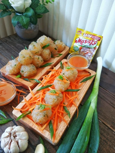 Bola bola bihun masako