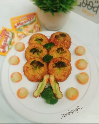 Broccoli Potato Fritters ala Masako®