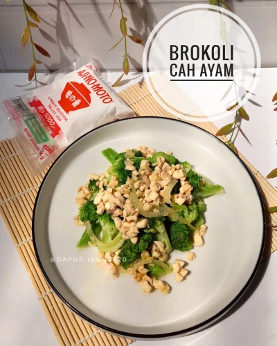 Brokoli Cah Ayam Ala Ajinomoto