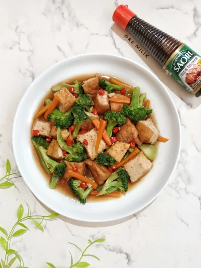 Brokoli Tahu Teriyaki Ala SAORI®