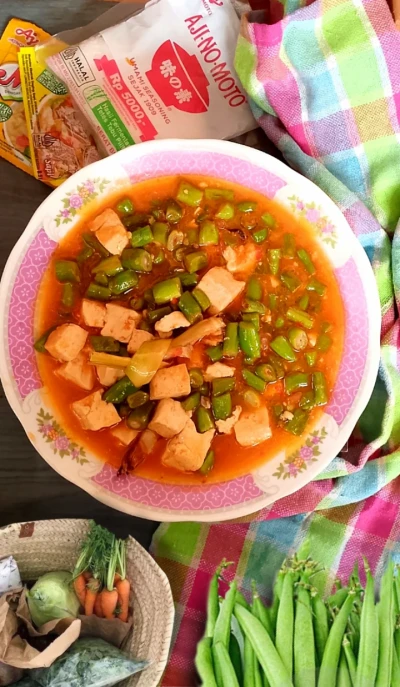 Brongkos Buncis Tahu