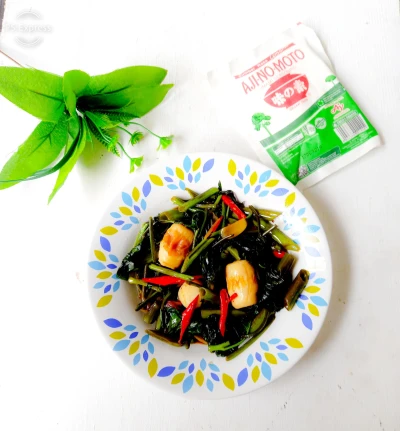 Cah Cikuwa Kangkung