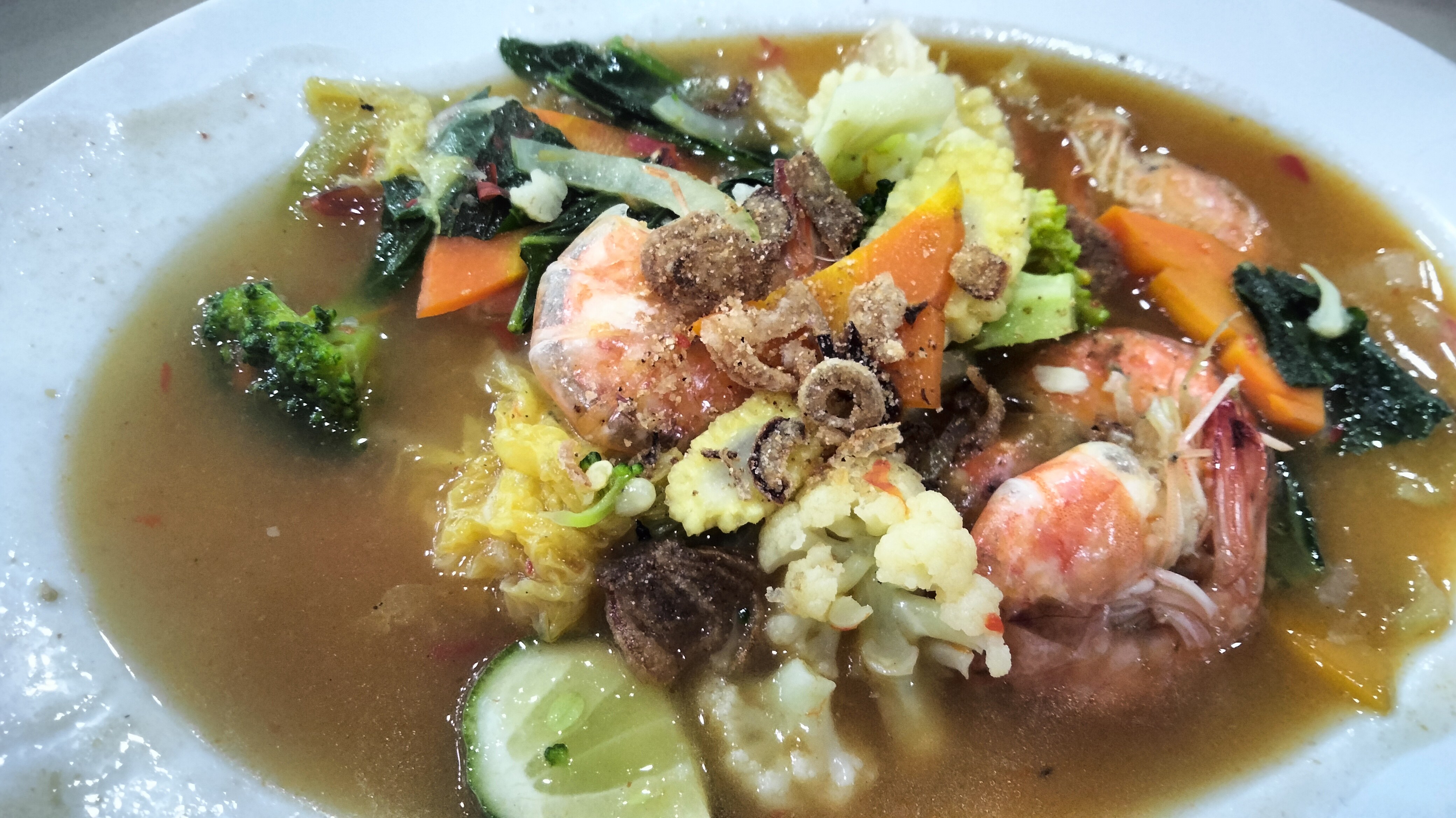 Capcay Udang