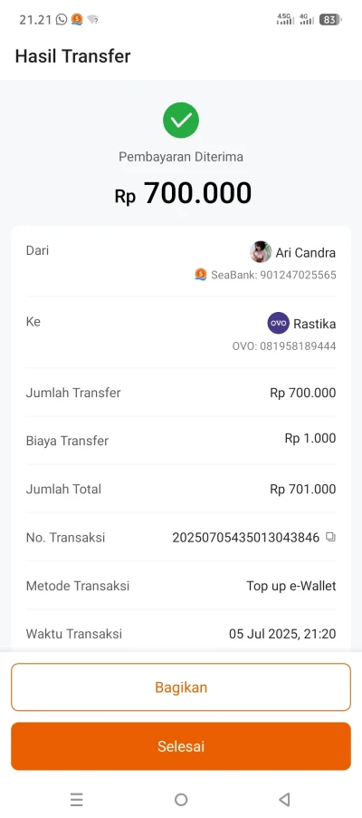 Langkah 3