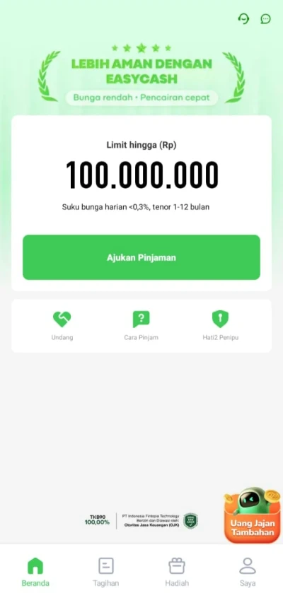 Cara Pembatalan Pinjaman EasyCash