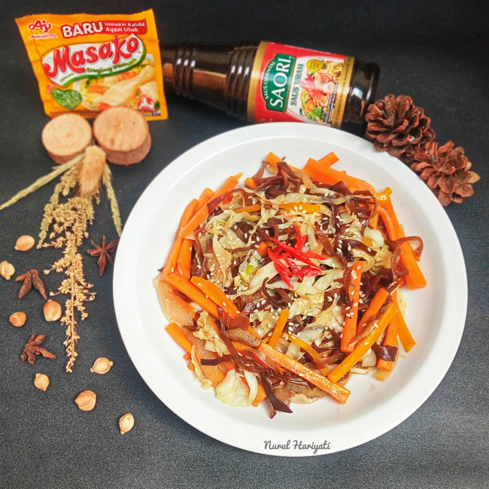 Carrots Mushroom Saute
