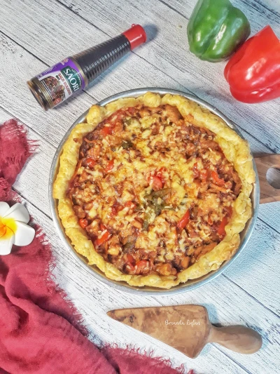 Chicken Bulgogi Pastry Pizza