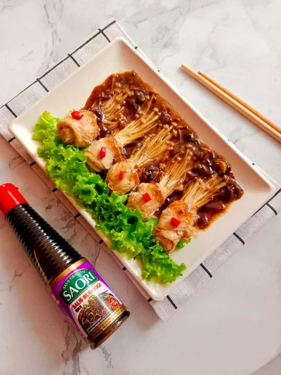 Chicken Enoki Roll Bulgogi