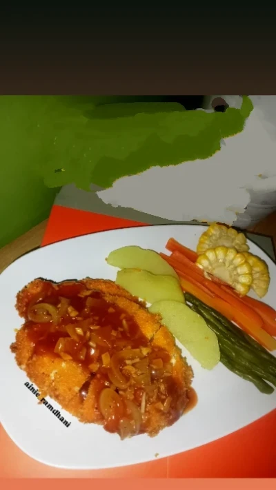 Chicken katsu Teriyaki