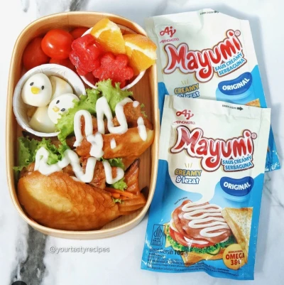Chicken Mayo Taiyaki Sandwich